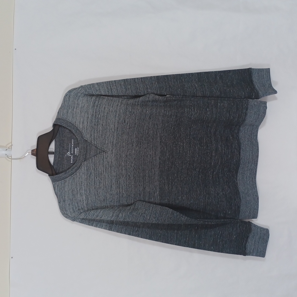 Marc Anthony Black Gray Sweatshirt Size Small